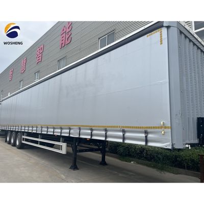 Q345B T700 10 τόνων 13 τόνων 16 τόνων 3 άξονες πλευρικές κουρτίνες φορτηγό ημιπροκατασκευή για μεταφορά
