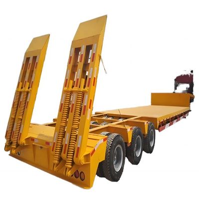 Προσαρμοσμένο χρώμα Semi-Retrailer Low Bed Lowboy Semi-Retrailer για φορτιστή Semi-Retrailer