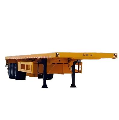 90 mm*13 mm*10 layer Leaf Spring Flatbed Semi-Trailer με 28 τόνους βαρύ σύστημα προσγείωσης