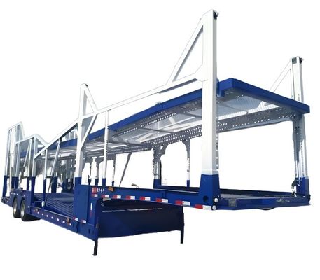 OTTC 60T 2/3 Άξονας Διπλό Κατάστρωμα Αυτοκίνητο και SUV Οχήμα Μεταφορών Αυτοκίνητο Μεταφορέα Φορτηγό Ημιπροκατασκευή