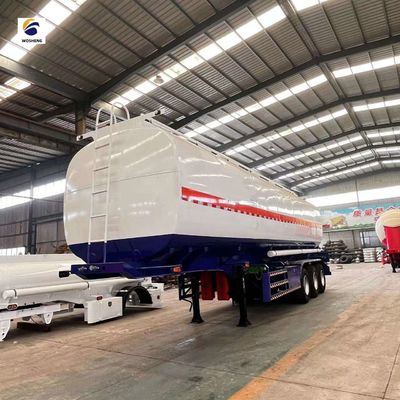 Προσαρμοσμένο 2000L 60000L 3 άξονες δεξαμενόπλοιο καυσίμου Βενζίνη / κηροζίνη / δεξαμενόπλοιο ντίζελ ημιπροκατασκευή