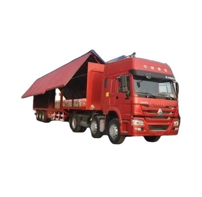 Wosheng 30/40tons Logistics Wingspan Van Semi-Trailer Διπλό σύστημα φρένων WABCO