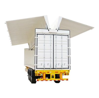 BPW/FUWA 3άξονα Logistics Dry Van Type Enclosed Van Semi-Trailer για αίτημα πελάτη