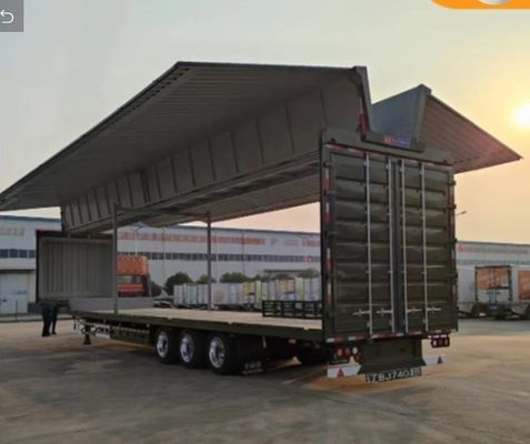 BPW/FUWA 3άξονα Logistics Dry Van Type Enclosed Van Semi-Trailer για αίτημα πελάτη