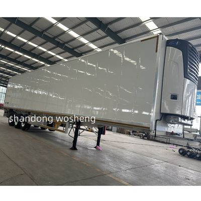 Q345B / T700 Ατσάλινο κύριο δοκάρι 3 άξονες Ψυγείο οχήματος οχήματος οχήματος οχήματος οχήματος