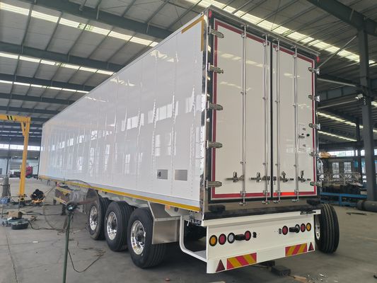 Q345B / T700 Ατσάλινο κύριο δοκάρι 3 άξονες Ψυγείο οχήματος οχήματος οχήματος οχήματος οχήματος