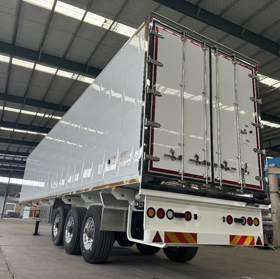 Q345B / T700 Ατσάλινο κύριο δοκάρι 3 άξονες Ψυγείο οχήματος οχήματος οχήματος οχήματος οχήματος