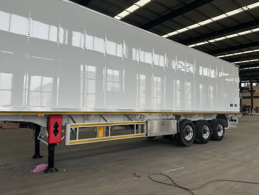 Q345B / T700 Ατσάλινο κύριο δοκάρι 3 άξονες Ψυγείο οχήματος οχήματος οχήματος οχήματος οχήματος