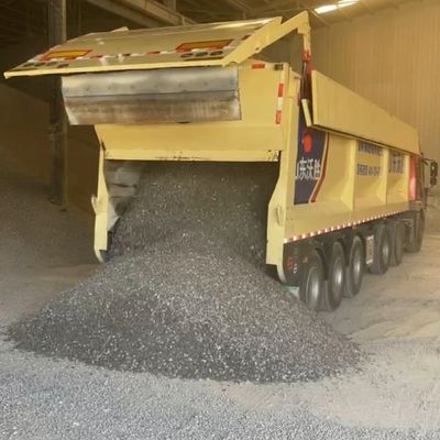 3 άξονας 60 τόνων ρυμουλκούμενο με μηχανική ανάρτηση και μεταγωγική ζώνη