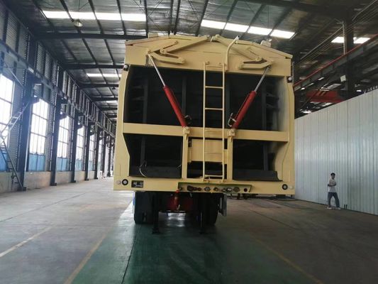 60000kgs Max Payload Crawler/Live Floor Dump Truck με αμφίδρομη μεταφορά και χαρακτηριστικά
