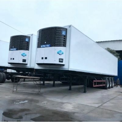 13T 16T BPW/FUWA Αξονικό ημισυρτηγάκι για τη μεταφορά φρέσκων τροφίμων σύμφωνα με το αίτημα του πελάτη