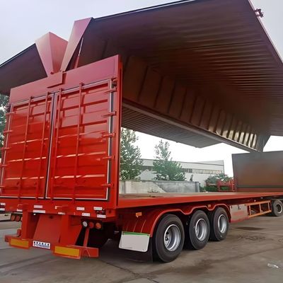 3 άξονες 40ft Semi Trailer Cargo Trailer Wing Van με 9.00-22.5 Rim και 12R22.5 ελαστικά