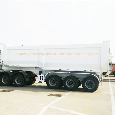 11000x2500x3700mm Προσαρμόσιμα Wosheng Semi Trailers Tipper Semi Trucks Tipping Trailers (Αναπροσαρμόσιμα)