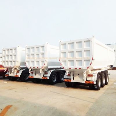 11000x2500x3700mm Προσαρμόσιμα Wosheng Semi Trailers Tipper Semi Trucks Tipping Trailers (Αναπροσαρμόσιμα)
