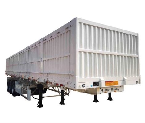 40-80 τόνων Dropside Sidewall Cargo Truck Semi Truck Trailers με και προσαρμοσμένο σχεδιασμό