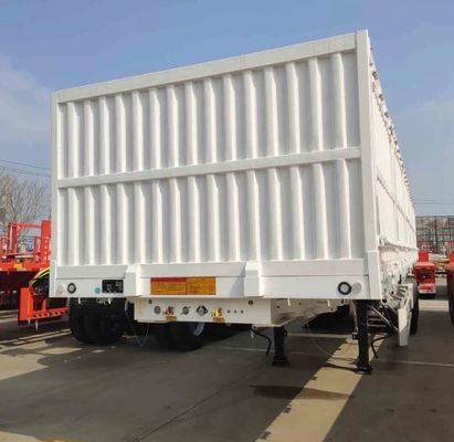 40-80 τόνων Dropside Sidewall Cargo Truck Semi Truck Trailers με και προσαρμοσμένο σχεδιασμό