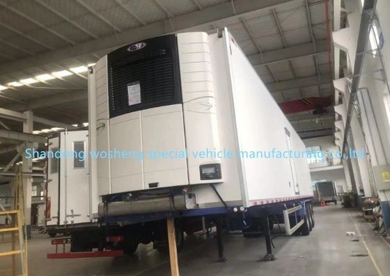 Προσαρμοσμένο 3-άξονα 45FT ψυγείο Semi Trailers για ψυγείο ψυγείο Semi Truck