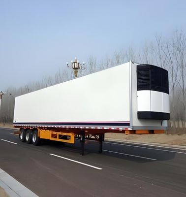 Ατσάλι απόδοση 40ft 45ft 53ft Freezer Semi-Trailer Ψυγείο Truck Semi-Trailer