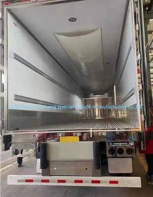 Ατσάλι απόδοση 40ft 45ft 53ft Freezer Semi-Trailer Ψυγείο Truck Semi-Trailer