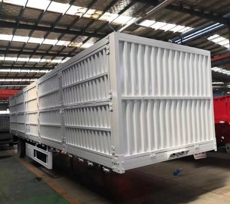 40 τόνων 60 τόνων 80 τόνων Φράχτης Dropside Side Wall Sidewall Semi Trailer Κατασκευασμένο από την Wabco