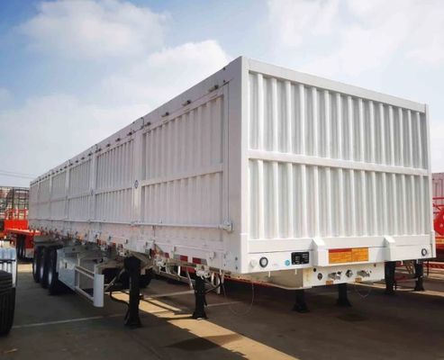 40 τόνων 60 τόνων 80 τόνων Φράχτης Dropside Side Wall Sidewall Semi Trailer Κατασκευασμένο από την Wabco