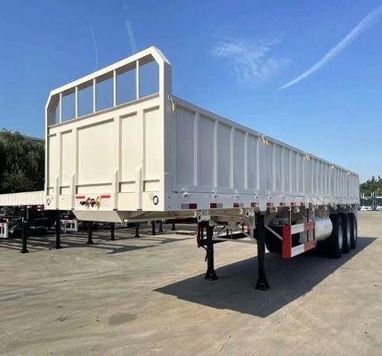 40FT Drop Side Wall Bulk Fence Stake Flatbed Container Heavy Cargo Sidewall Board Truck Semi-trailer Μεταφορέα με βαρύ φορτίο