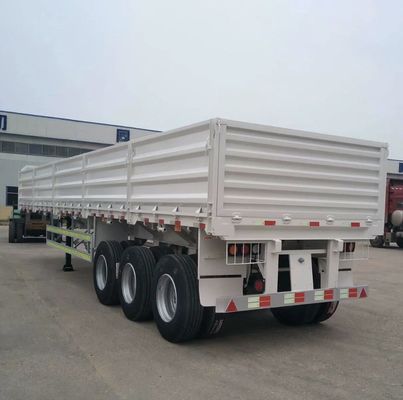 80 τόνων ανοιχτό τοίχωμα πλευρικού φορτίου ημιφορτηγό ρυμουλκούμενο με 2" 50mm ή3.5" 90mm JOST king pin