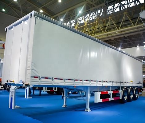 13T 16T BPW/FUWA Άξονας Tri 3 Άξονας Βαν Box Τύπος Τροχαίου Ημιπροκατασκευής για Τροχαίο Προκατασκευή