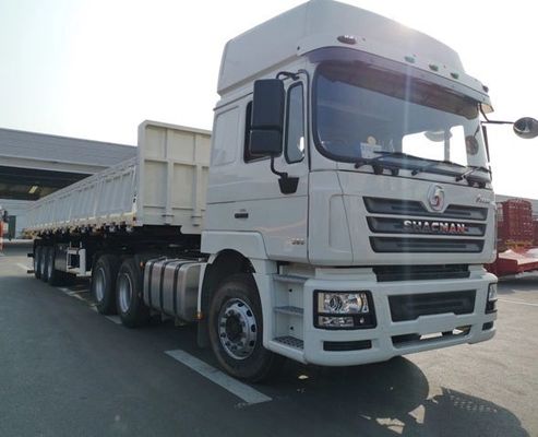 2&quot;, 50mm ή 3,5&quot; 90mm King Pin Tri-Axle Υδραυλική ανύψωση πλευρικής κατεβάστρας Dump Semi-Trailer