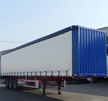 Q345B T700 10 τόνων 13 τόνων 16 τόνων 3 άξονες πλευρικές κουρτίνες φορτηγό ημιπροκατασκευή για μεταφορά