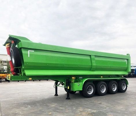 45Cbm 60Ton ρυμουλκούμενα ρυμουλκούμενα ρυμουλκούμενα πίσω ρυμουλκούμενα ρυμουλκούμενα για τη μεταφορά αμμουλκούχων