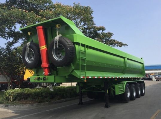 45Cbm 60Ton ρυμουλκούμενα ρυμουλκούμενα ρυμουλκούμενα πίσω ρυμουλκούμενα ρυμουλκούμενα για τη μεταφορά αμμουλκούχων