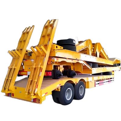 Μέγιστο ωφέλιμο φορτίο 30000 kg Lowbed Lowboy Low Bed Semi Trailer για φορτηγά και άλλο εξοπλισμό