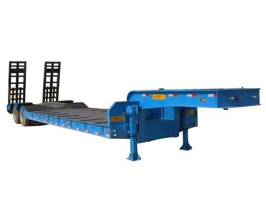 Μέγιστο ωφέλιμο φορτίο 30000 kg Lowbed Lowboy Low Bed Semi Trailer για φορτηγά και άλλο εξοπλισμό
