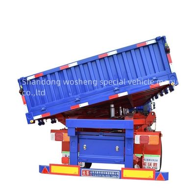 Κατευθείαν 3 άξονες Box Semi Trailers με Side Open Trailers King pin 2&quot; 50mm or3.5&quot; 90mm