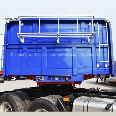 Κατευθείαν 3 άξονες Box Semi Trailers με Side Open Trailers King pin 2&quot; 50mm or3.5&quot; 90mm