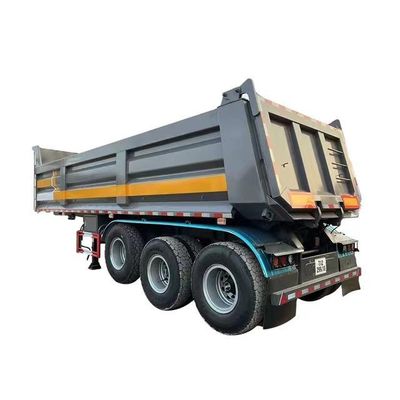 Wosheng Προσαρμοσμένο 3 άξονα Tri-Axle πίσω απορριμμένο ημιπροωθητήρα με μέγιστο ωφέλιμο φορτίο 40000 kg