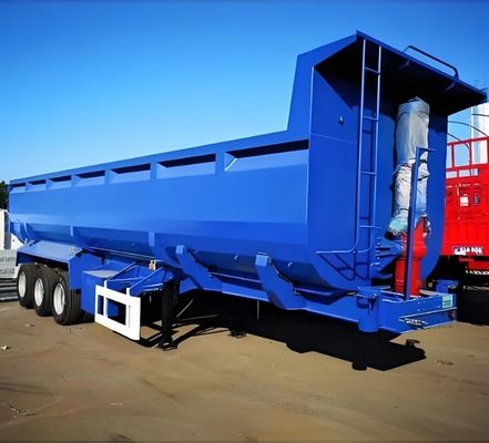 Μέγιστο ωφέλιμο φορτίο 40000 kg U σχήμα τροχόσπιτο για φορτηγό από 20 χρόνια Wosheng ημιτροχόσπιτο