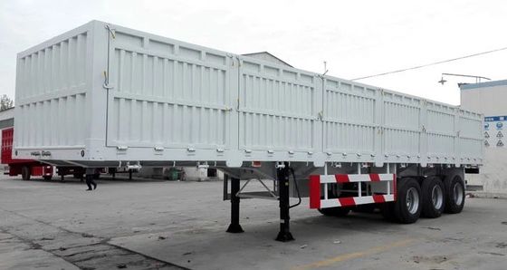 Χάλυβα Τριάξονα ημιπροκατασκευή για 40 τόνων χύδην μεταφοράς 12400X2500X3650mm