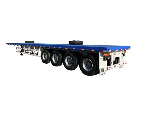 20 χρόνια εξαγωγής 3 άξονα 4 άξονα κοντέινερ Flatbed Semi Trailer από επαγγελματία