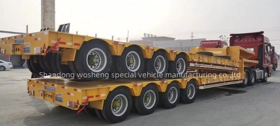 FUWA/JOST/WOSHENG Αεροδρόμιο χαμηλής κλίμακας ημιπροκατασκευή για τη μεταφορά μεγάλων μηχανημάτων