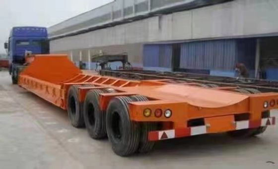 12500/13000/14000/16000x2500/3000x1100/3300mm Σκελετό Συσκευαστή Τριάξονα Ημιφορτηγό