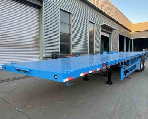 Μεταφορά 20ft 40ft Κοντέινερ με WS Κοντέινερ Twist Lock 50ft ή 53 ft Flatbed Trailers