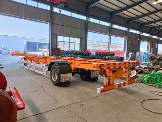 12R22.5*12pcs 3άξονα Σκελετό ημιπροκατασκευή 7 τόνων Tare Βάρος 12,85 x 2,61 x 1,55 μέτρα