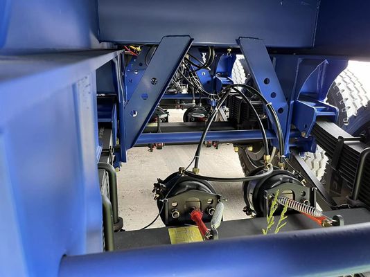Οπίσθια στάθμη υδραυλικού τύπου U End Tipper Semi Truck Trailer Front Axle Lift 4 Axle