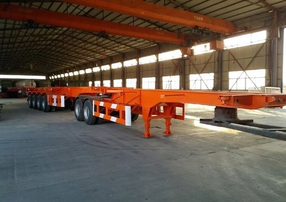 2/3 Άξονας Σκελετό Semi Truck ρυμουλκούμενο για 20FT 40FT κοντέινερ βαρύ φορτίο προσγείωσης