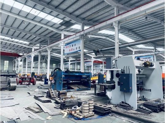 90 mm*13 mm*10 layer Leaf Spring Flatbed Semi-Trailer με 28 τόνους βαρύ σύστημα προσγείωσης