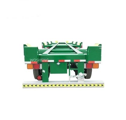 20/40FT Terminal Port Container Skeleton Semi-Trailer για μεταφορά εμπορευματοκιβωτίων 20/40FT