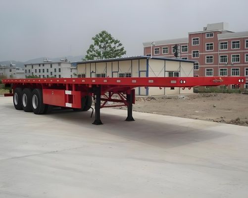 Προσαρμοσμένο 3/4 Άξονες 40FT κοντέινερ Flatbed Semi Trailers με εγγύηση και παράδοση