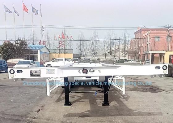 Μέγιστο ωφέλιμο φορτίο 50 τόνοι 2/3 άξονες 20FT 40FT 45FT 53FT κοντέινερ